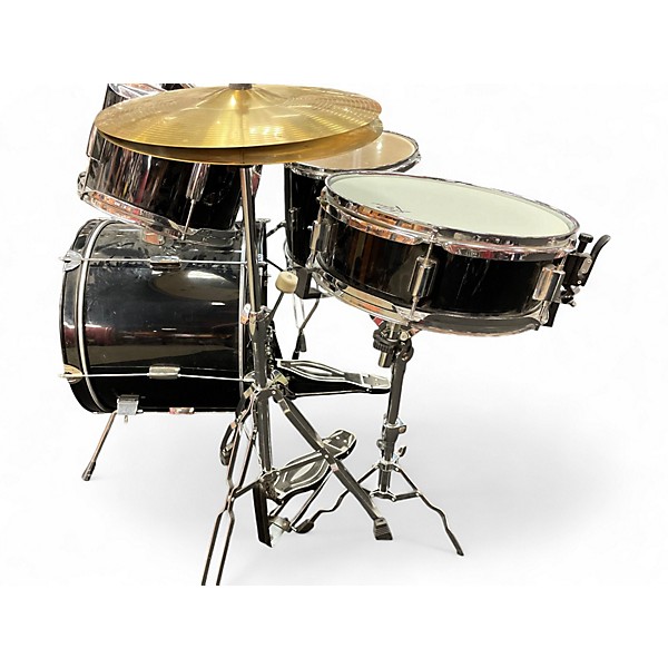 Used Rogue 5 Piece JUNIOR KICKER 5 PIECE BLACK Drum Kit