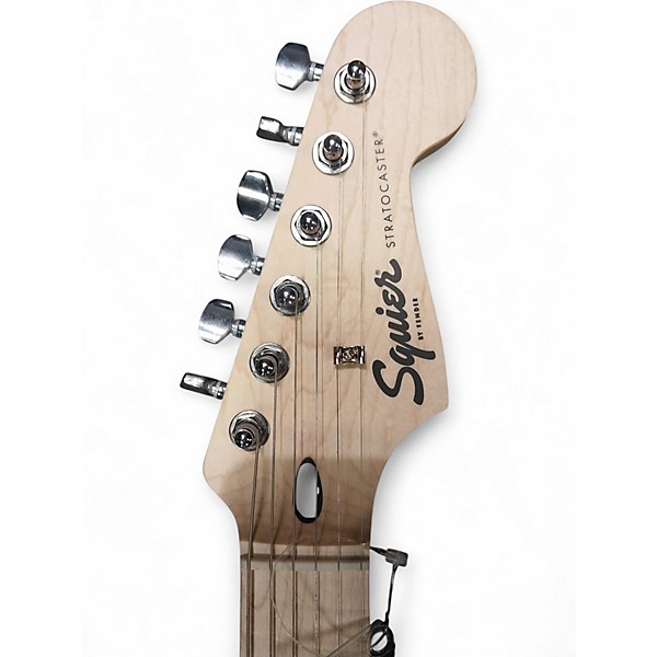 Used Squier Sonic Stratocaster Black Solid Body Electric Guitar