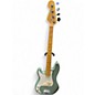 Used 2020 Fender American Professional II Precision Bass LH MYSTIC SURF GREEN Electric Bass Guitar thumbnail