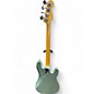 Used 2020 Fender American Professional II Precision Bass LH MYSTIC SURF GREEN Electric Bass Guitar