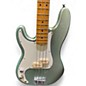 Used 2020 Fender American Professional II Precision Bass LH MYSTIC SURF GREEN Electric Bass Guitar