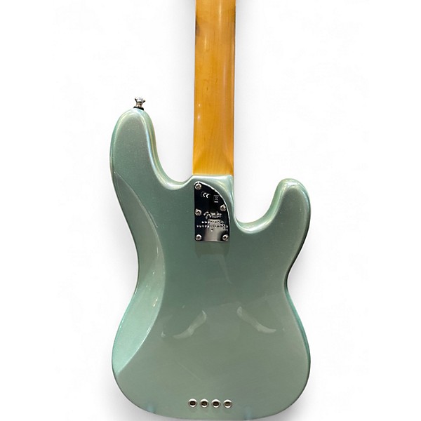 Used 2020 Fender American Professional II Precision Bass LH MYSTIC SURF GREEN Electric Bass Guitar
