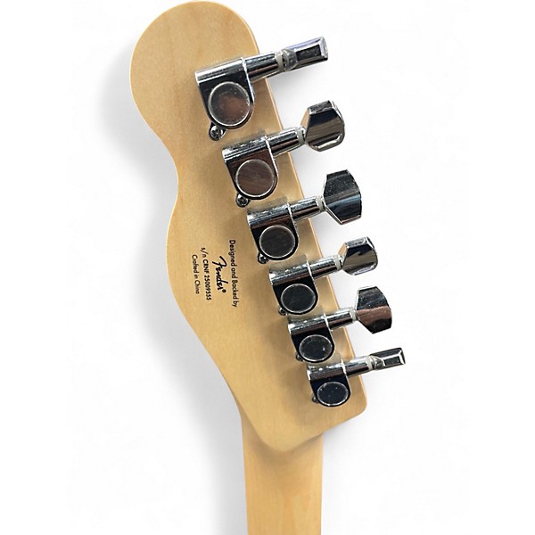 Used Squier Standard Telecaster Brown Sunburst Solid Body Electric Guitar