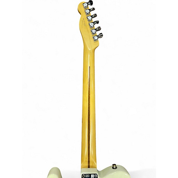 Used Fender American Deluxe Ash Telecaster White Blonde Solid Body Electric Guitar