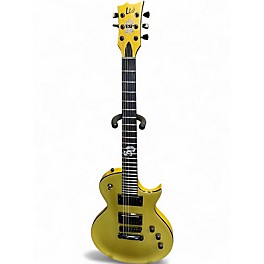Used 2025 ESP LTD EC 50TH ANNIVERSARY Metallic Gold Solid Body Electric Guitar