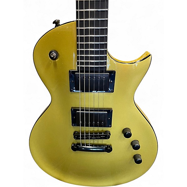 Used 2025 ESP LTD EC 50TH ANNIVERSARY Metallic Gold Solid Body Electric Guitar