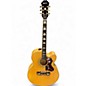 Used Epiphone EJ200SCE Natural Acoustic Electric Guitar thumbnail