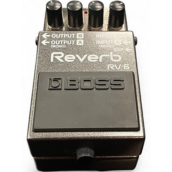 Used BOSS RV6 Digital Reverb Effect Pedal