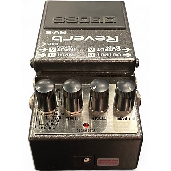 Used BOSS RV6 Digital Reverb Effect Pedal