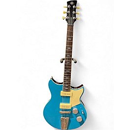 Used Yamaha RSS02T Blue Solid Body Electric Guitar