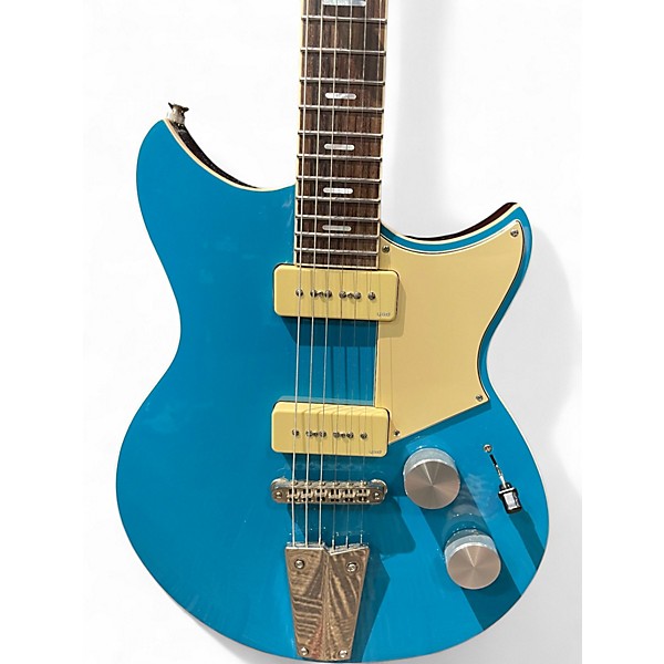 Used Yamaha RSS02T Blue Solid Body Electric Guitar