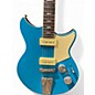 Used Yamaha RSS02T Blue Solid Body Electric Guitar