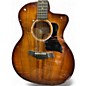 Used Taylor 224CEKDLX Natural Acoustic Electric Guitar