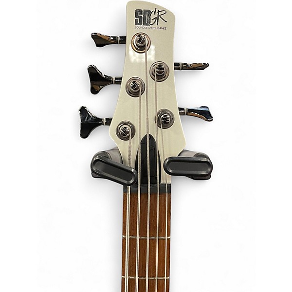 Used Ibanez SR305 5 String Alpine White Electric Bass Guitar