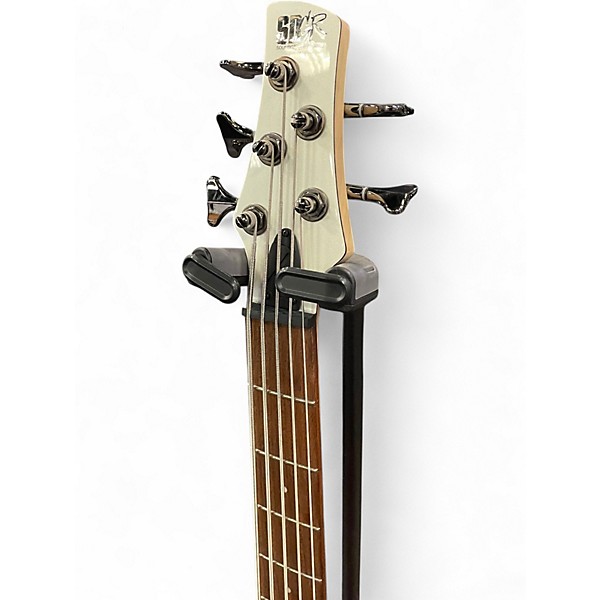 Used Ibanez SR305 5 String Alpine White Electric Bass Guitar