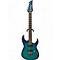 Used Ibanez RG1421FB FLAME BLUE Solid Body Electric Guitar thumbnail