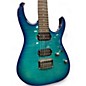 Used Ibanez RG1421FB FLAME BLUE Solid Body Electric Guitar