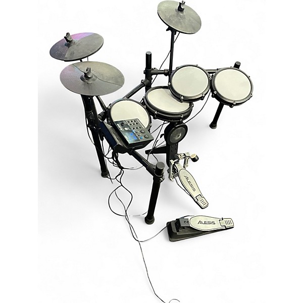 Used Alesis Nitro Max 8-piece Electric Drum Set