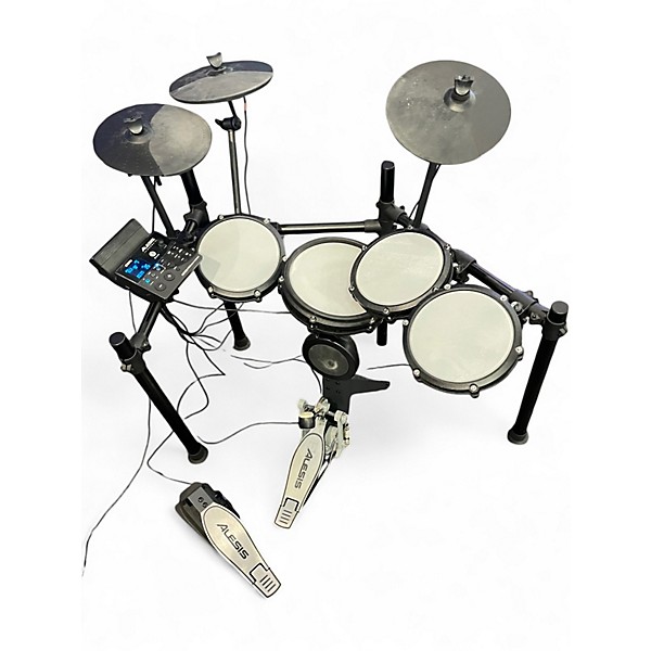 Used Alesis Nitro Max 8-piece Electric Drum Set
