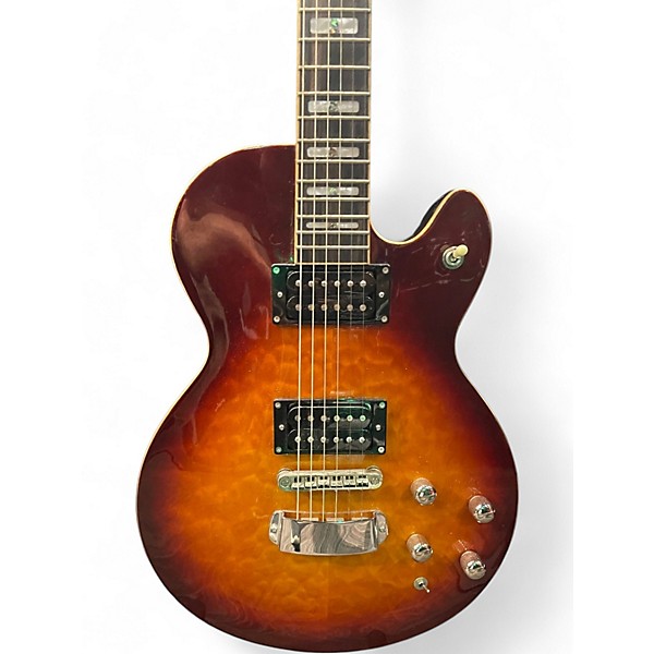 Used Hagstrom Select Super Swede 3 Color Sunburst Solid Body Electric Guitar