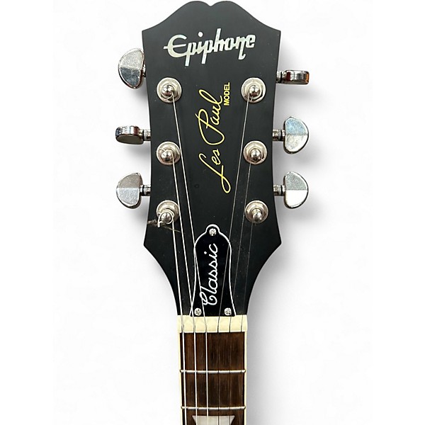 Used Epiphone Les Paul Classic Cherry Sunburst Solid Body Electric Guitar