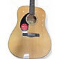 Used Fender CD60S LH Natural Acoustic Guitar