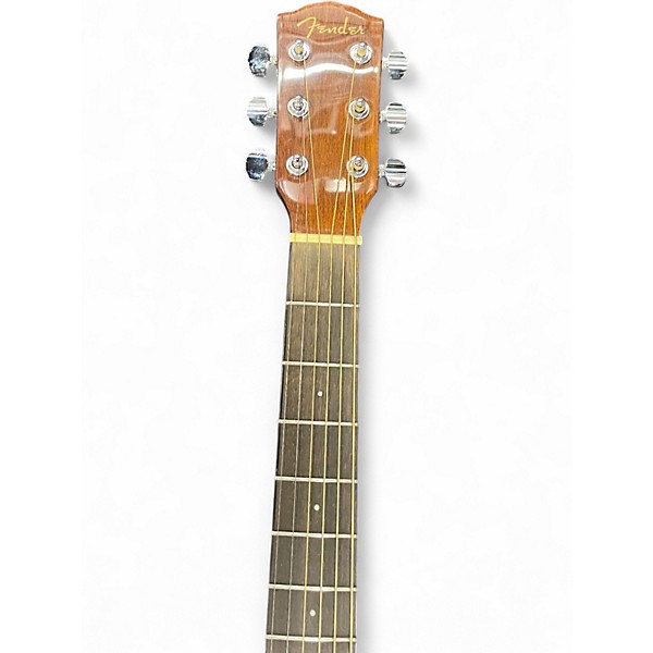 Used Fender CD60S LH Natural Acoustic Guitar
