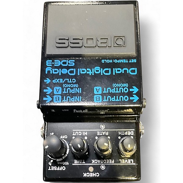 Used BOSS SDE3 Effect Pedal