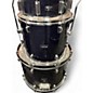 Used Mapex 4 Piece REBEL Black Drum Kit