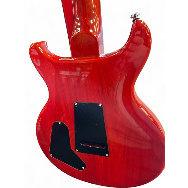 Used PRS Carlos Santana Signature SE Trans Orange Solid Body Electric Guitar