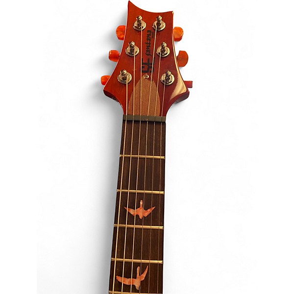 Used PRS Carlos Santana Signature SE Trans Orange Solid Body Electric Guitar