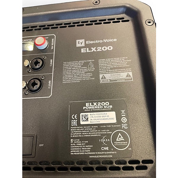 Used Electro-Voice ELX20018SP Powered Subwoofer