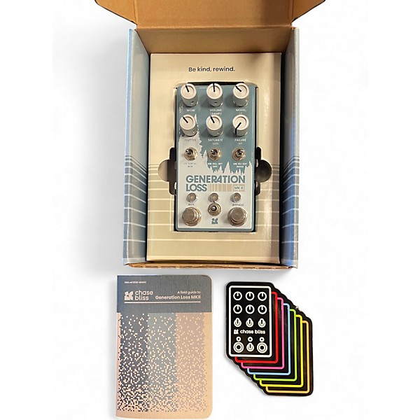 Used Chase Bliss GENERATION LOSS MKII Effect Pedal
