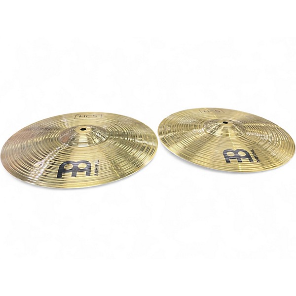 Used MEINL 13in HCS Hi Hat Pair Cymbal
