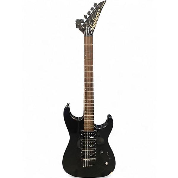 Used Jackson professional stealth HX midnight black Solid Body Electric Guitar