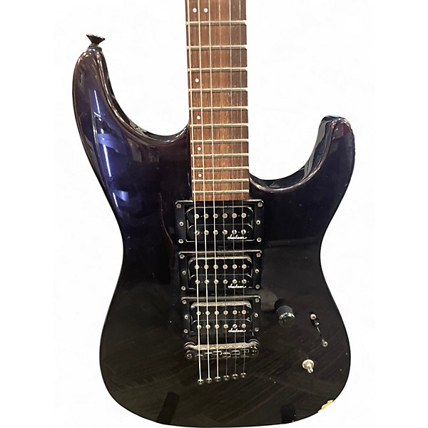 Used Jackson professional stealth HX midnight black Solid Body Electric Guitar