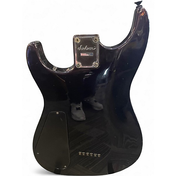 Used Jackson professional stealth HX midnight black Solid Body Electric Guitar