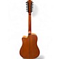 Used Lag Guitars T200D12CE Vintage Natural 12 String Acoustic Electric Guitar
