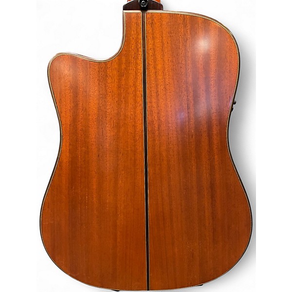 Used Lag Guitars T200D12CE Vintage Natural 12 String Acoustic Electric Guitar