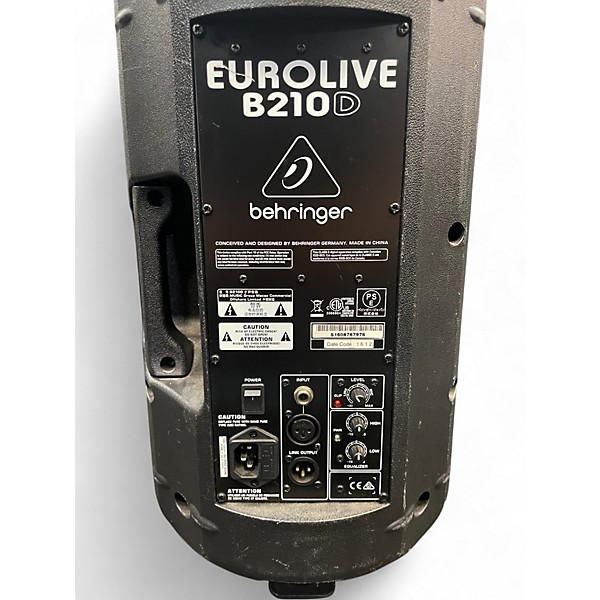 Used Behringer B210D 10in 220W Powered Speaker