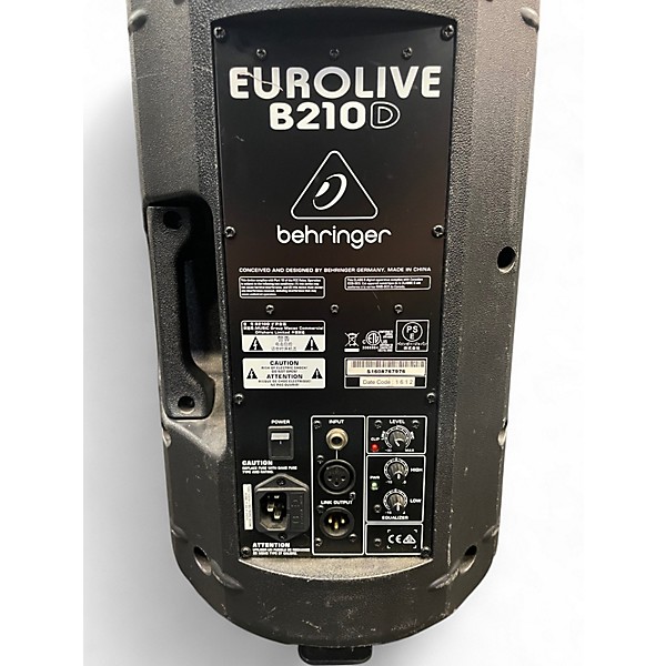 Used Behringer B210D 10in 220W Powered Speaker