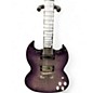 Used Epiphone SG Modern Trans Purple Solid Body Electric Guitar