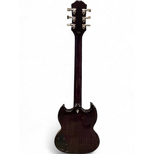 Used Epiphone SG Modern Trans Purple Solid Body Electric Guitar