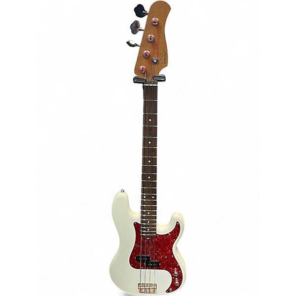Used Suhr CLASSIC P Olympic White Electric Bass Guitar