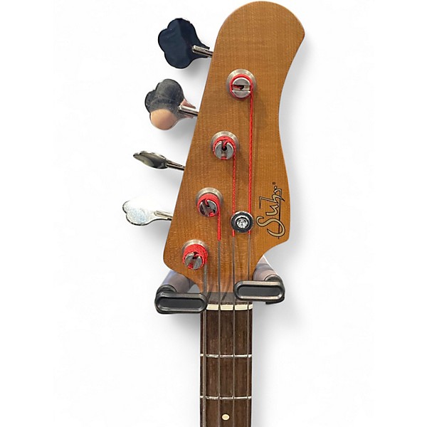 Used Suhr CLASSIC P Olympic White Electric Bass Guitar