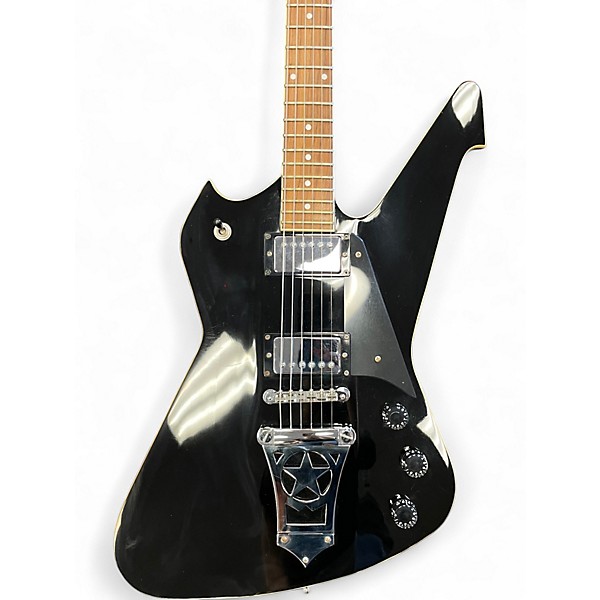 Used Washburn PS500 Black Solid Body Electric Guitar