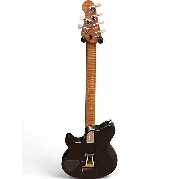 Used Ernie Ball Music Man Axis Trans Amber Solid Body Electric Guitar