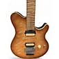 Used Ernie Ball Music Man Axis Trans Amber Solid Body Electric Guitar