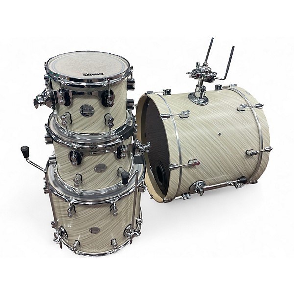 Used PDP by DW 4 Piece Concept Series Twisted Ivory Drum Kit