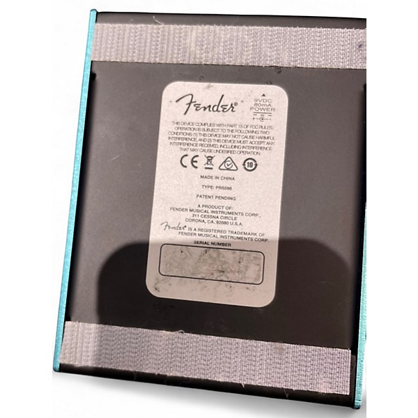 Used Fender BUBBLER Effect Pedal